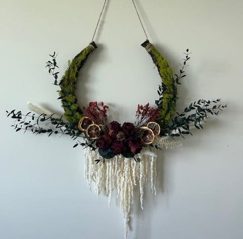 Holiday Dried Floral Wreath Workshop