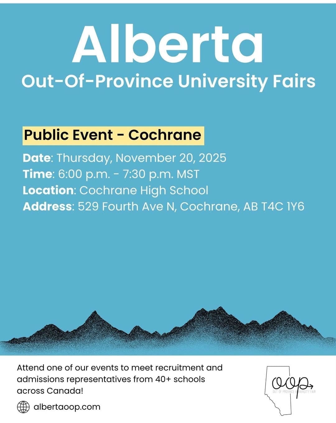 OUT-OF-PROVINCE UNIVERSITY FAIR