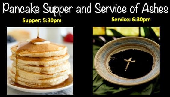 Pancake Supper & Service of Ashes