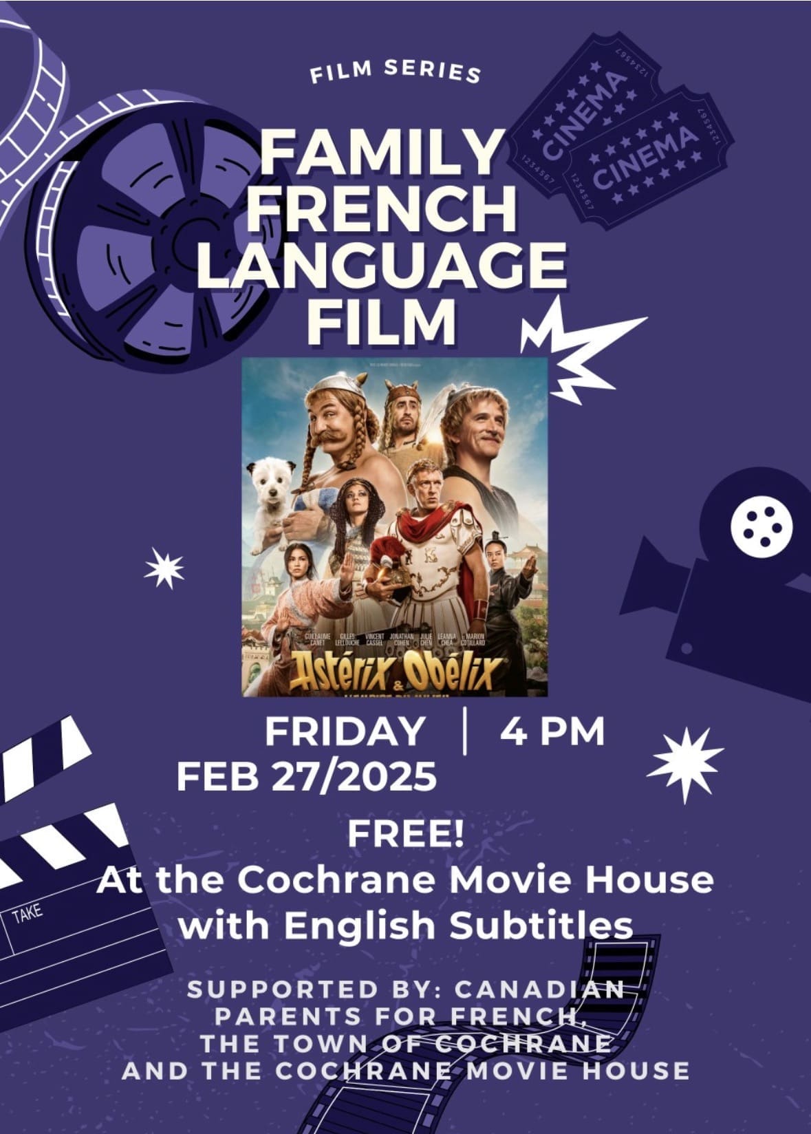 Family French Language Film: Astérix et Obélix