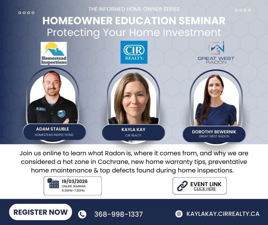 ONLINE COURSE: Informed Home Owner Series: Radon, New Home Warranty, & Spring Maintenance