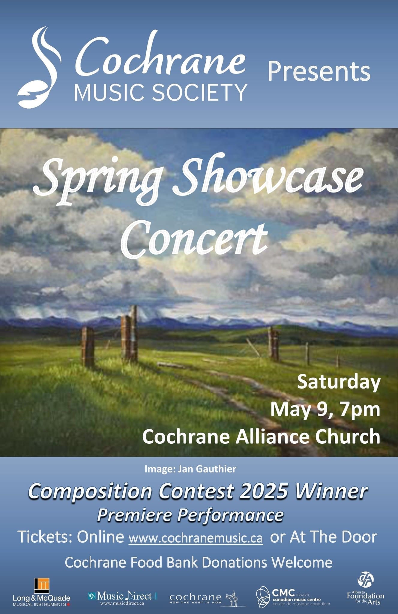 Spring Showcase Concert 2026 by the Cochrane Music Society